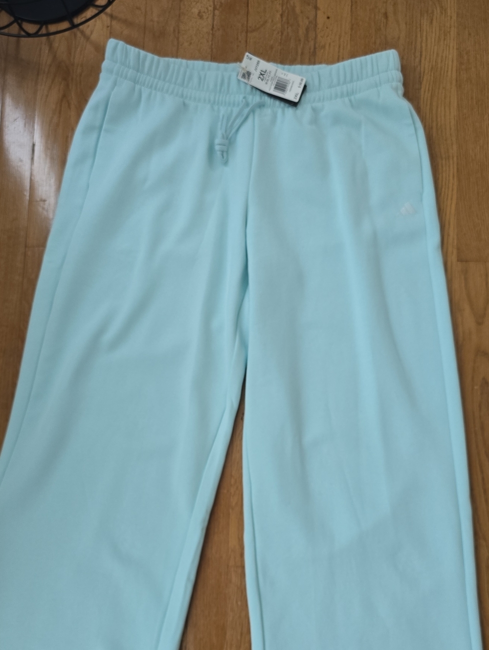 ADDIDAS BRAND WOMEN'S PLUS SIZE MINT GREEN ATHLETIC JOGGER PANTS SIZE 2XL